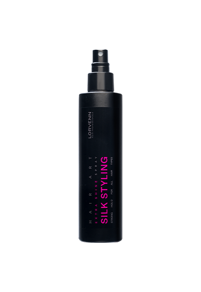 Silk styling spray STYLING ΣΠΡΕΙ ΜΕ ΜΕΤΑΞΙ ΓΙΑ ΕΞΤΡΑ ΛΑΜΨΗ & ΔΥΝΑΤΟ ΚΡΑΤΗΜΑ // ΓΙΑ ΟΛΟΥΣ ΤΟΥΣ ΤΥΠΟΥΣ ΜΑΛΛΙΩΝ 200ml
