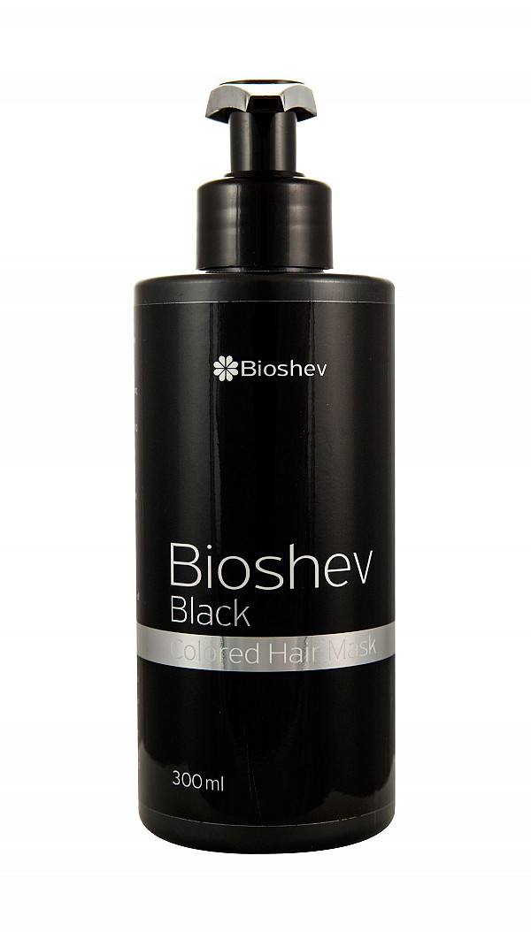 BIOSHEV BLACK COLOR HAIR MASK 300ML